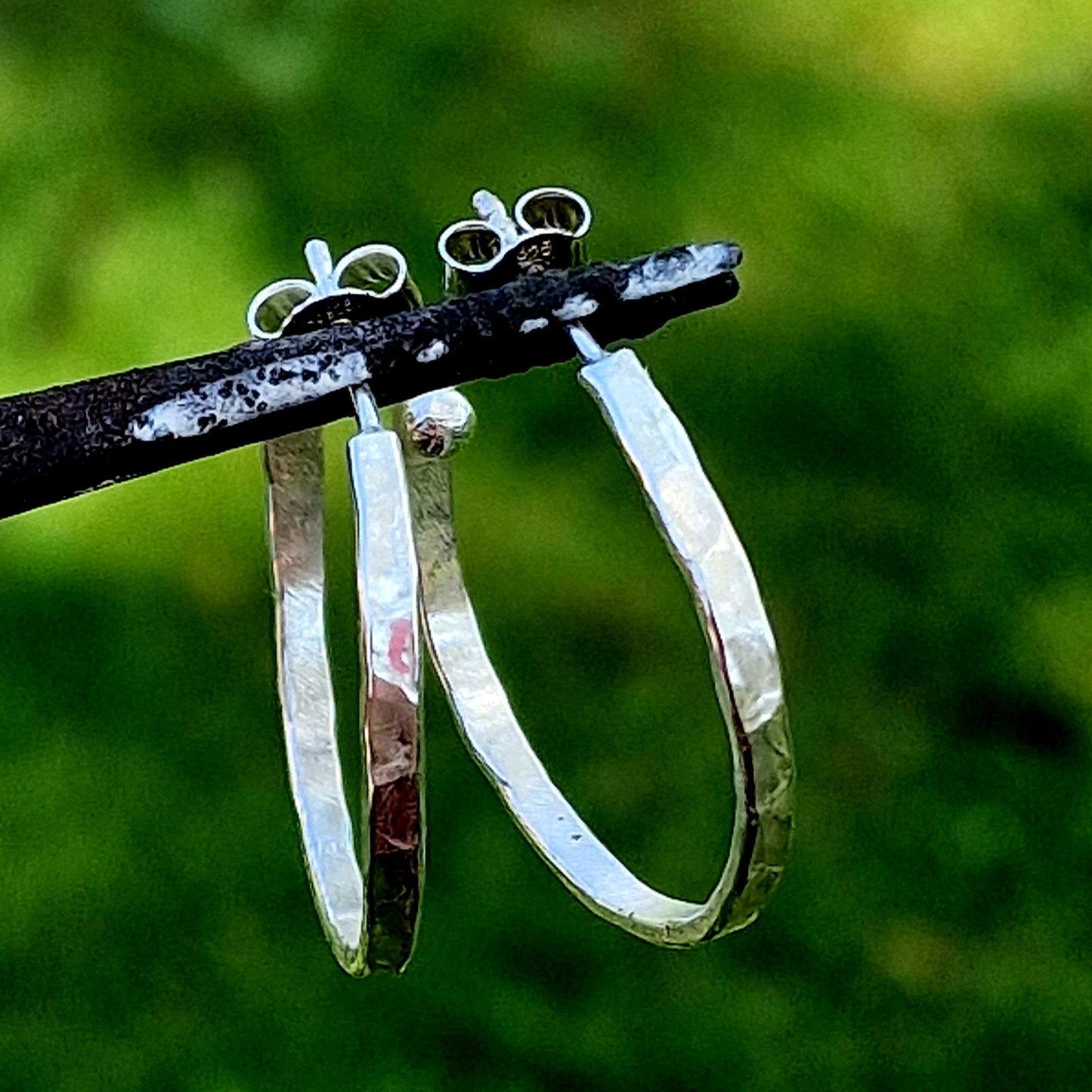 Creolen in Silber Basis