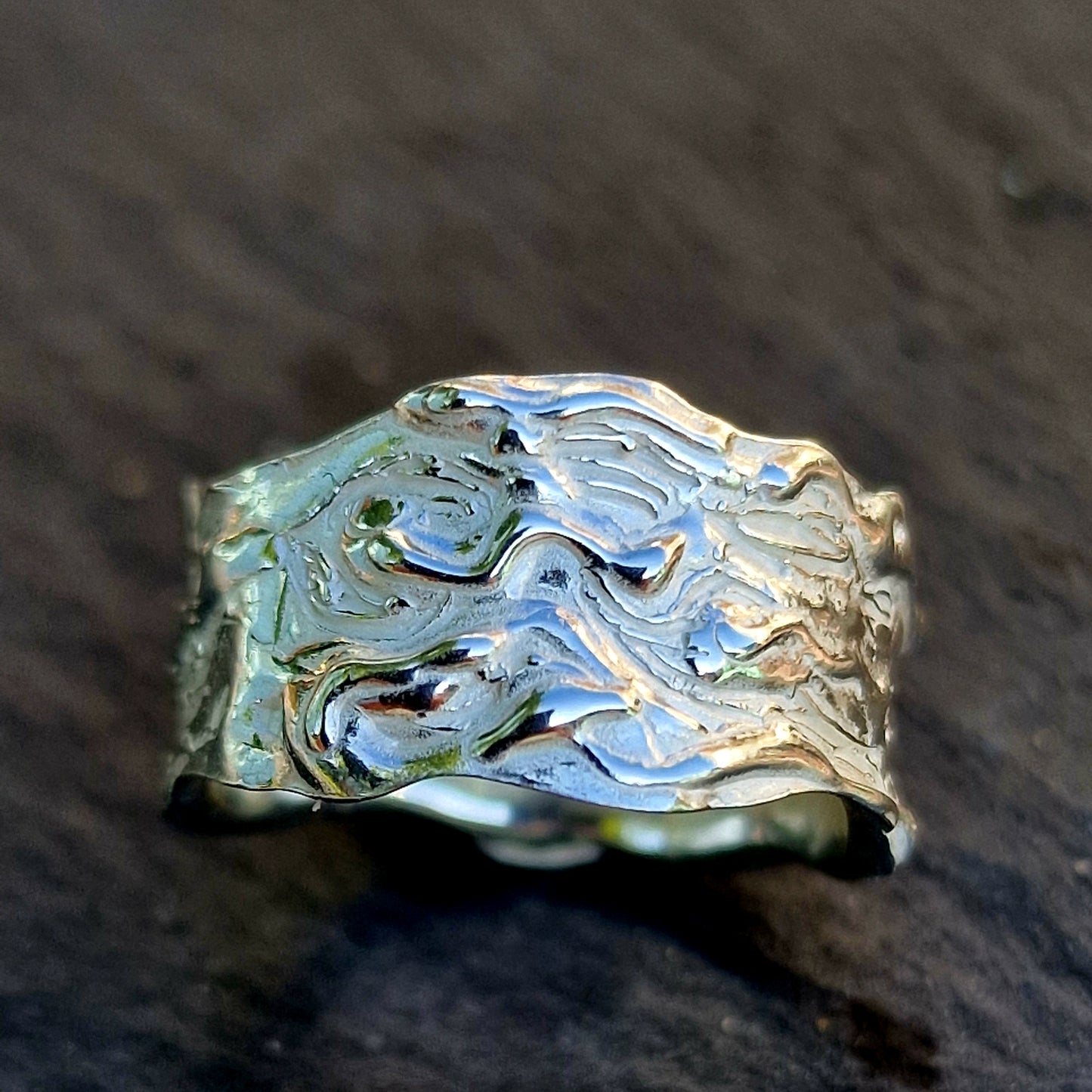 Waves Silberring