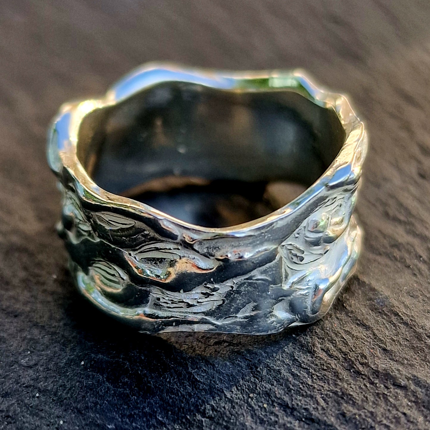 Waves Silberring