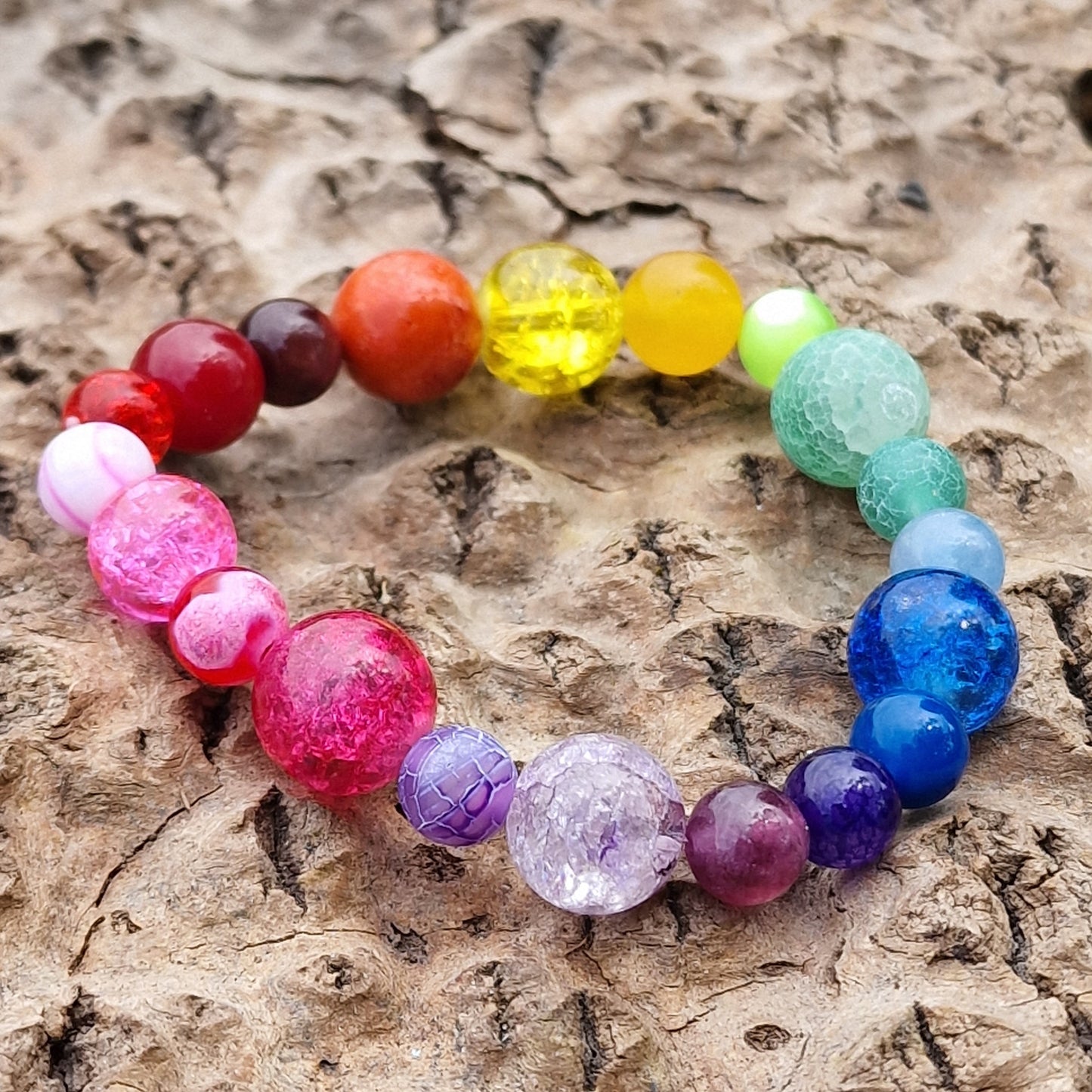 Regenbogen Armband