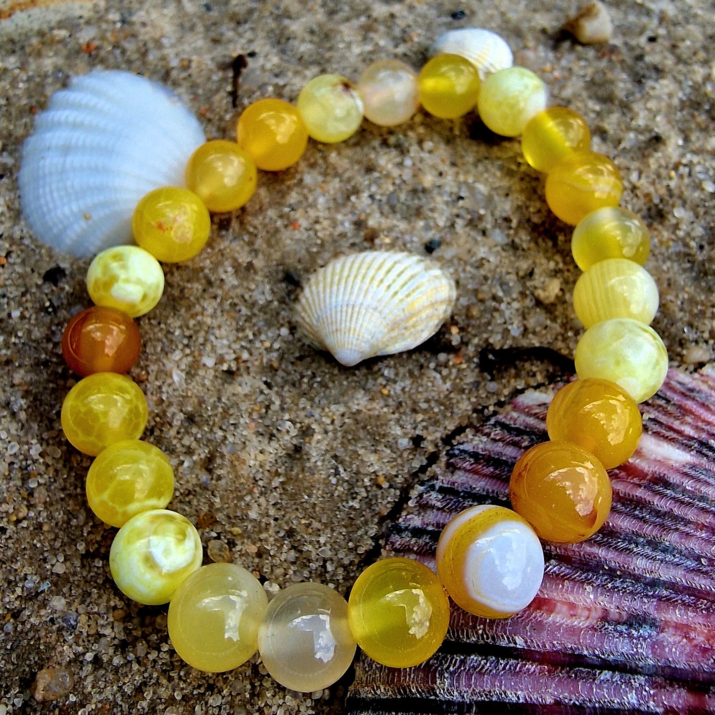 Armband Zitronencreme