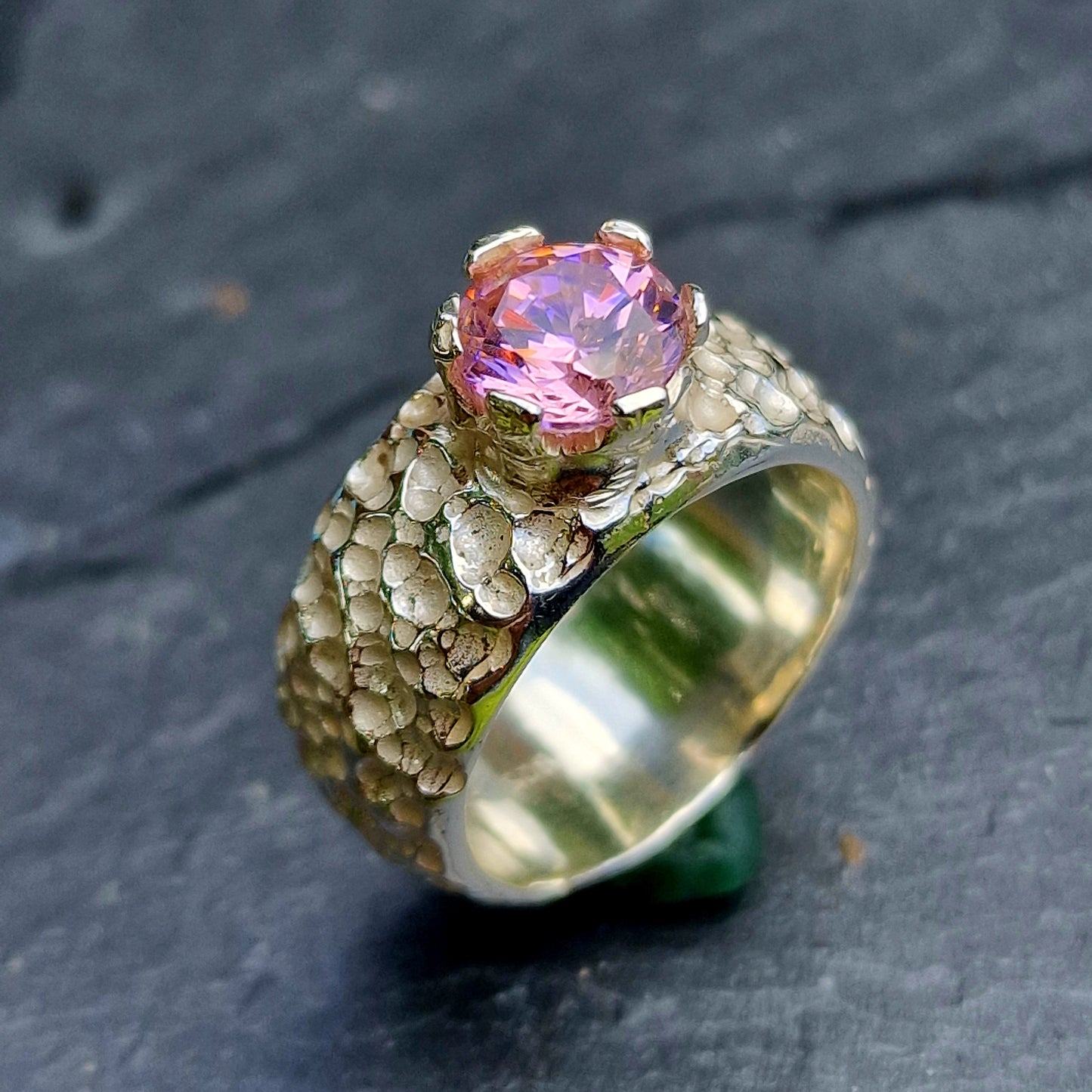 Silberring Rose Lonid Design Gr. 59/60