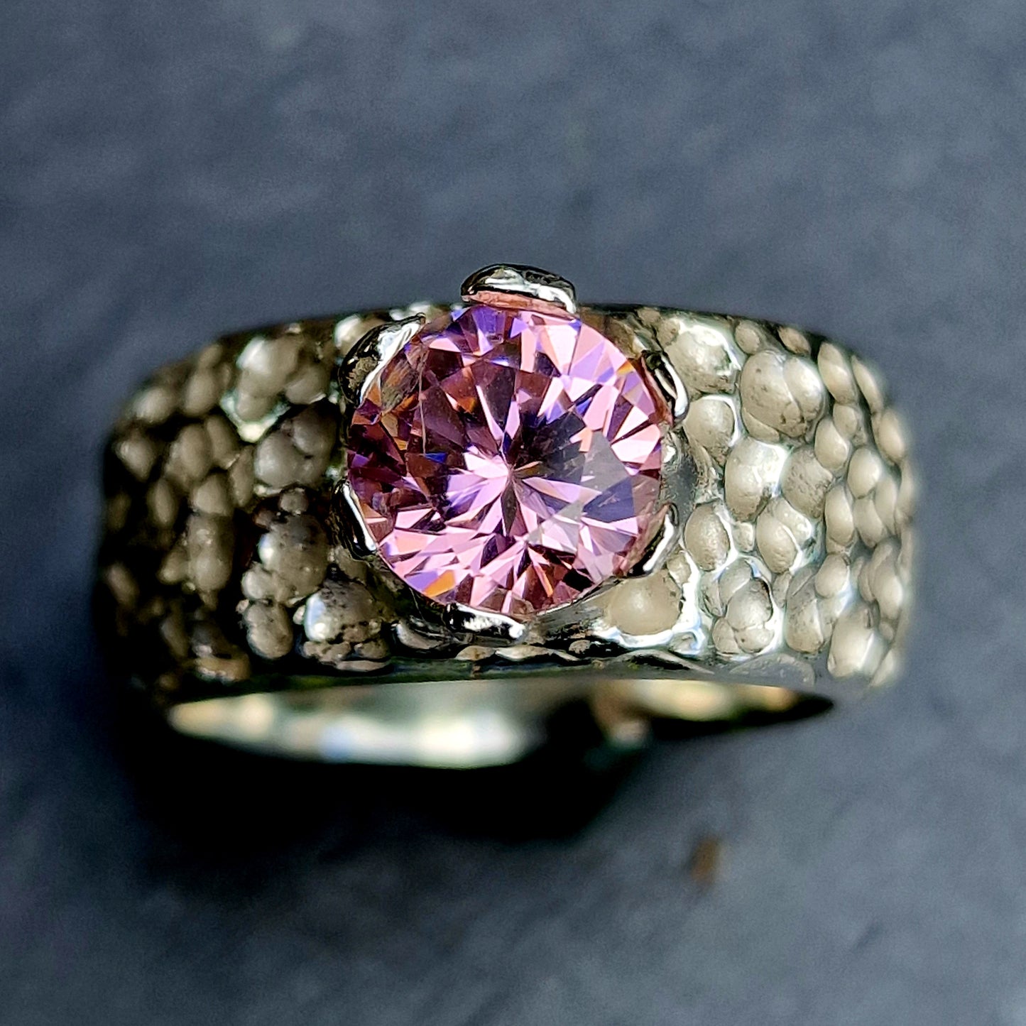 Silberring Rose Lonid Design Gr. 59/60