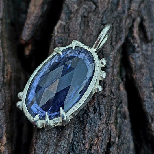 Iolith Anhänger · 925 Silber · Unikat