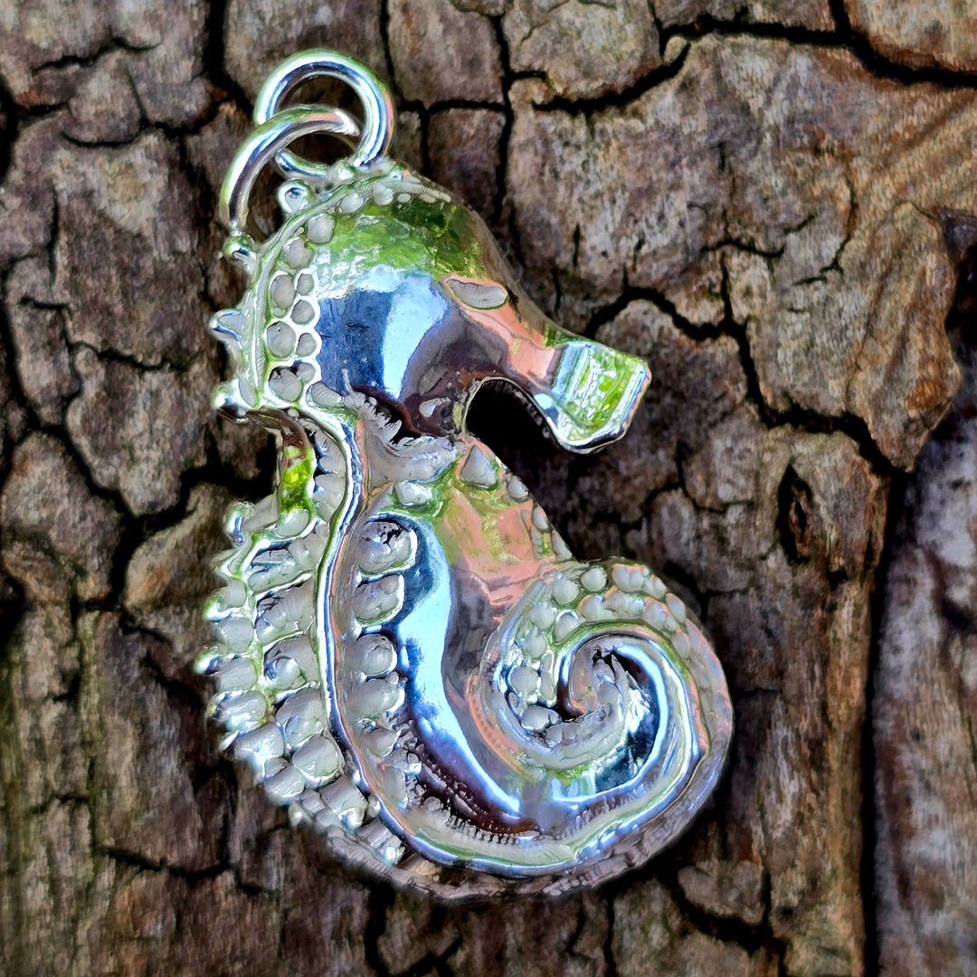 Seepferdchen – Unikat aus massivem 925 Silber