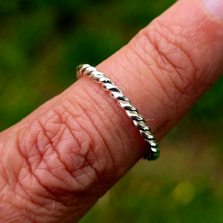 Tauring aus 925 Silber MINI Handgeschmiedet mit maritimer Symbolik